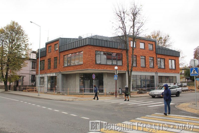 Новы офісны будынак FERRO на рагу Леніна і Карбышава. Фота: Вячэрні Гродна
