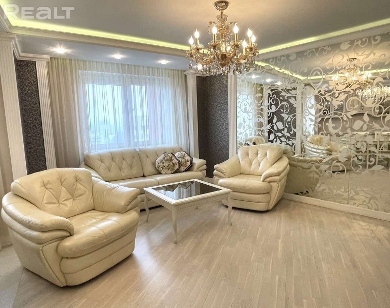 Нерухомасць тыдня: якія кватэры ў стылі 2000-х можна купіць у Гродне Кватэра на Захарава. Фота: realt.by