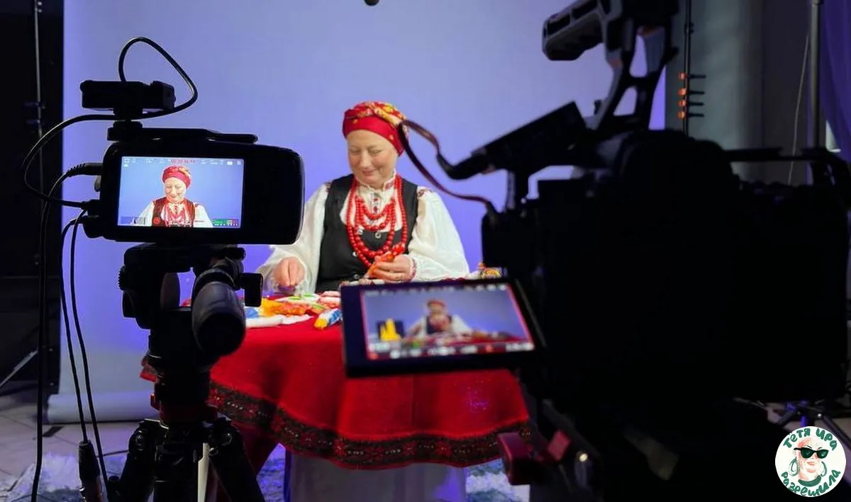 Бэкстейдж - съемки с мастер-класса Ирины Новик по изготовлению традиционных белорусских кукол
