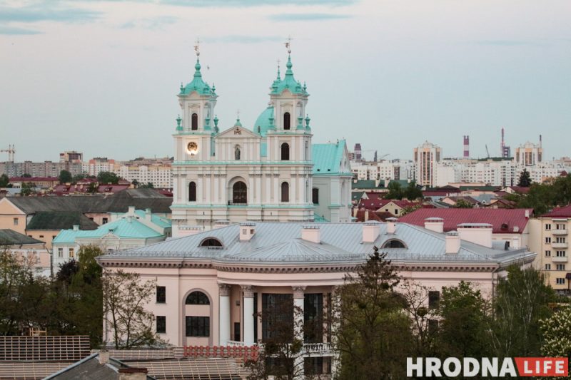 У Гродне адрамантуюць фасады дамоў, прызнаных гісторыка-культурнай каштоўнасцю цэнтр Гродна.