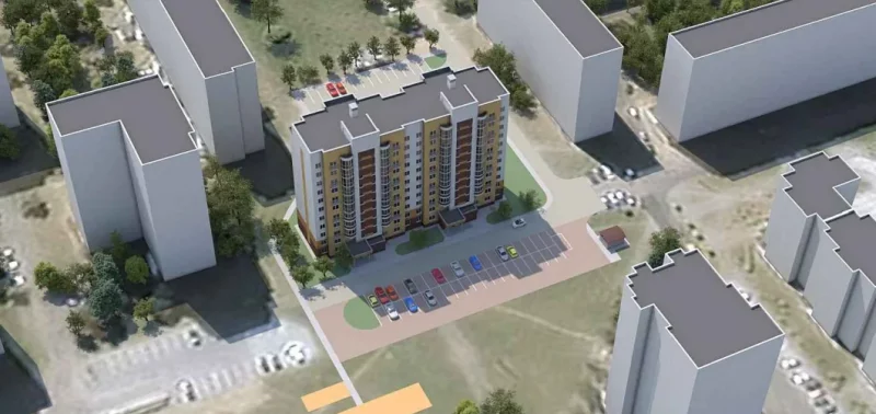 Новы дом на Курчатава, 3