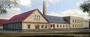 У цэнтры Гродна рэканструююць закінуты завод XIX ст. Што там зробяць? Праект рэканструкцыі кафлярняў