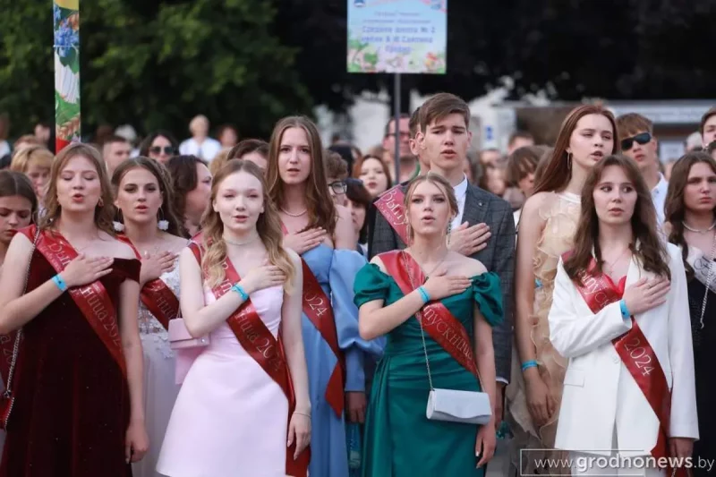 Городской выпускной в Гродно – 2024 на Советской 