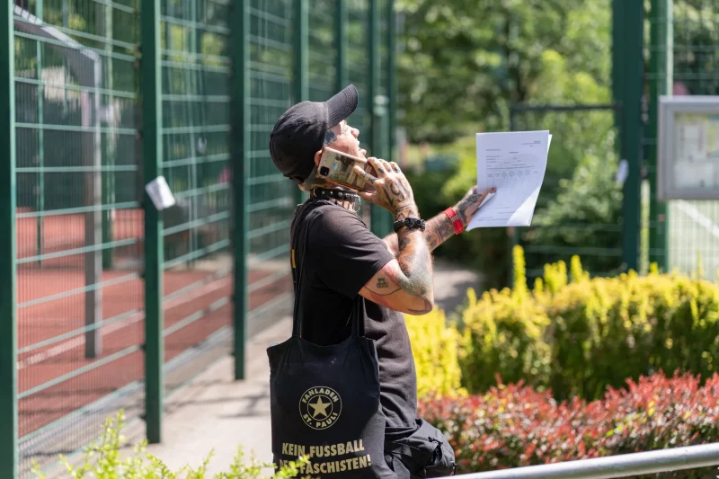 Ігар Банцэр у Варшаве. Фота: Аляксандр Валодзін