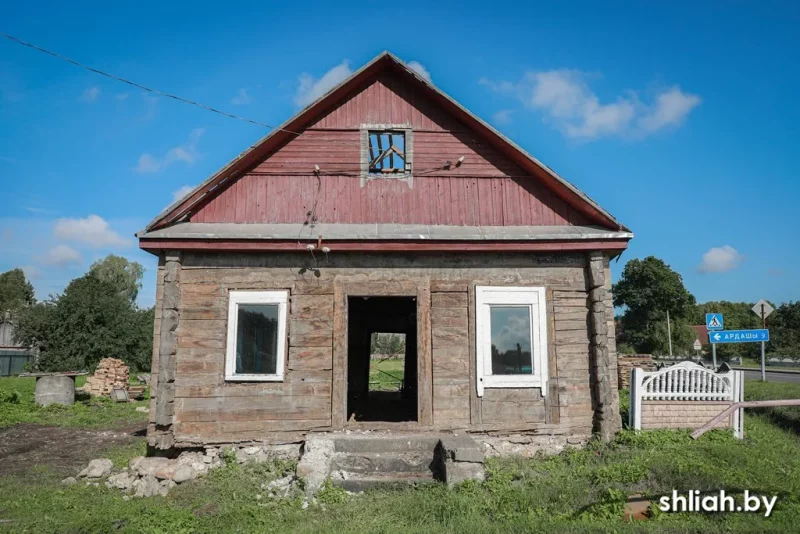 У Крэве ў стогадовым будынку з’явіцца аграсядзіба Будучая аргасядзіба ў Крэва. Фота: shliah.by