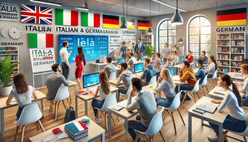 Многоязычное образование в языковой школе Streamline