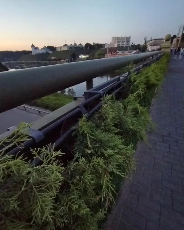 Стары мост у Гродне. Крыніца: Instagram 
vid_grodno