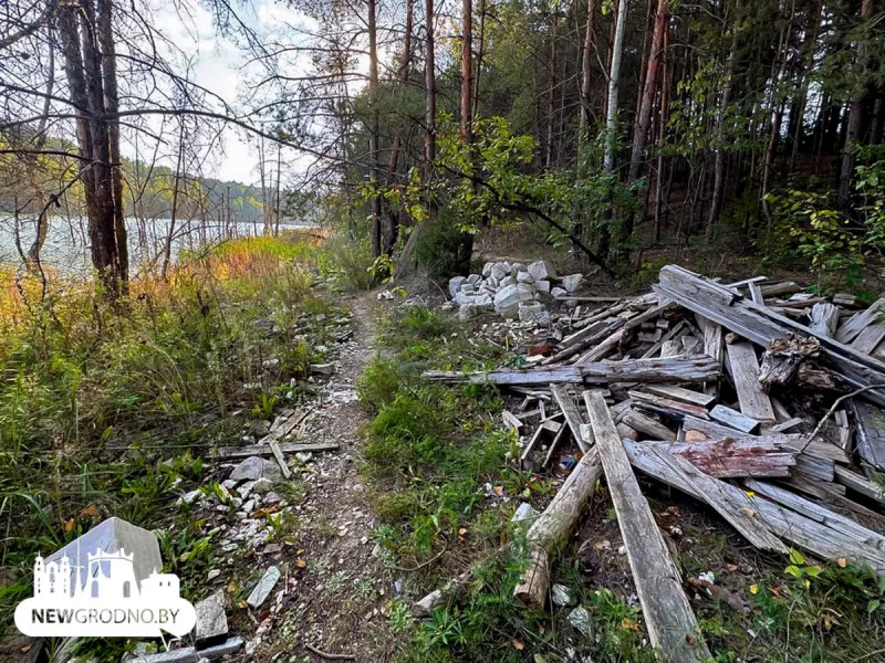 У Гродне засыпаюць кар'еры Сінька і Зялёнка. Фота: NewGrodno.by