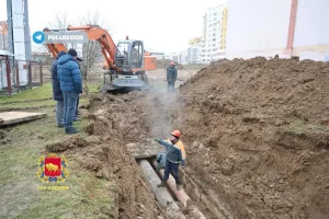 За 7 гадоў - у чатыры разы менш аварый. Як гродзенскія цепласеткі сталі найлепшымі ў Беларусі Прарыў трубаправода на Вішнёўцы