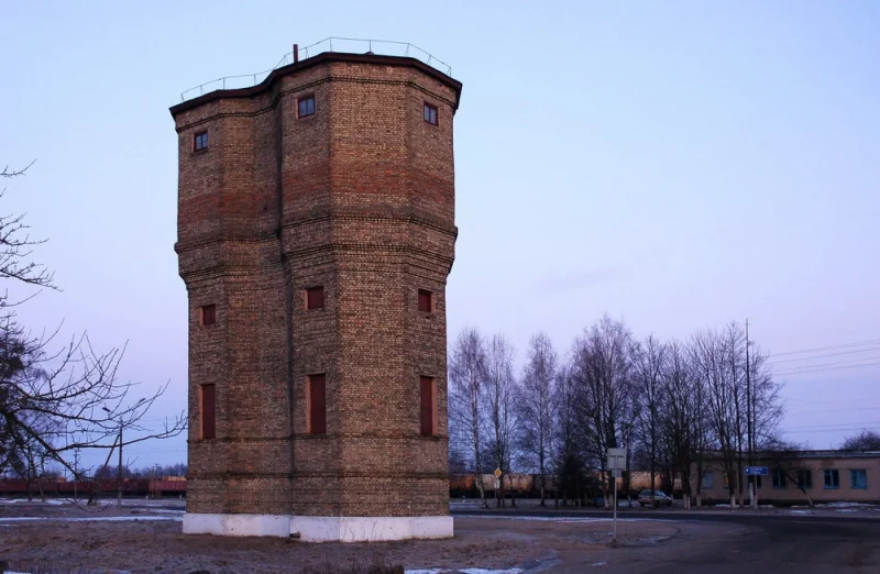 Воданапорная вежа ў Мастах. Фота: Onliner.by