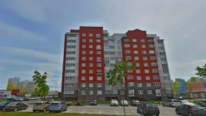 У Гродне выбілі дзверы ў кватэры - выявілася, выпадкова На вуліцы Саяпіна.