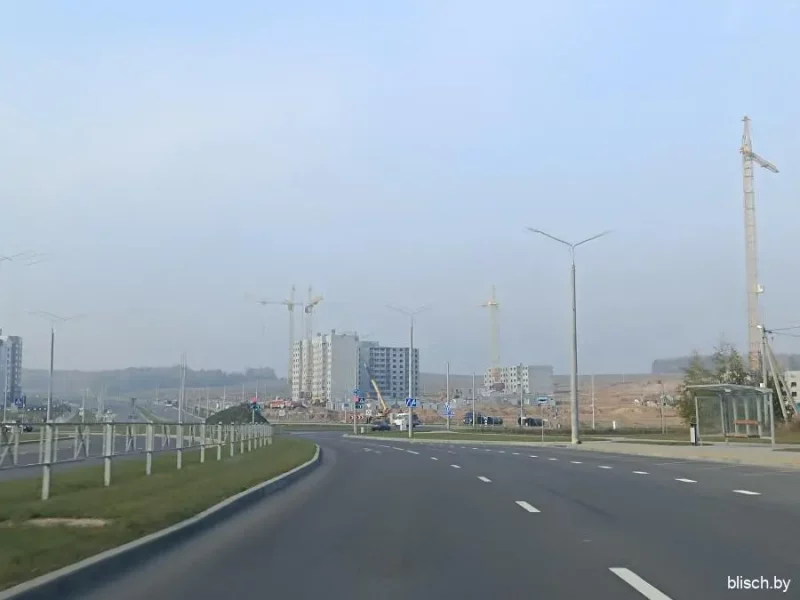 Кальцавая аб'язная магістраль у Гродне. Фота: Дзяніс Блішч