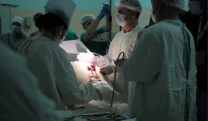 У Гродне зменшылі страўнік пацыенту вагой 180 кг: аперацыя прайшла як майстар-клас Барыятрычная аперацыя ў Гродне