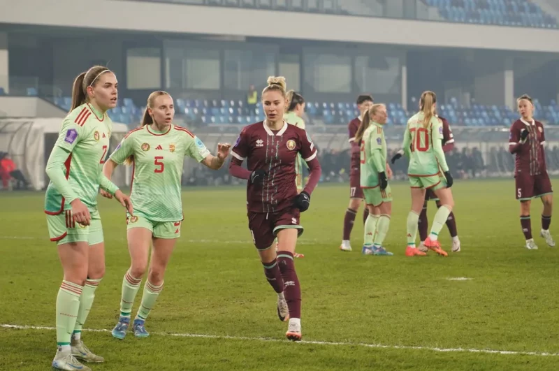 Женская сборная Беларуси по футболу сыграла вничью с Сербией в поединке Лиги Наций