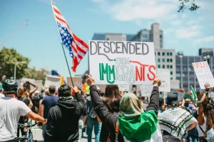 Пратэсты ў Каліфорніі (3)_result