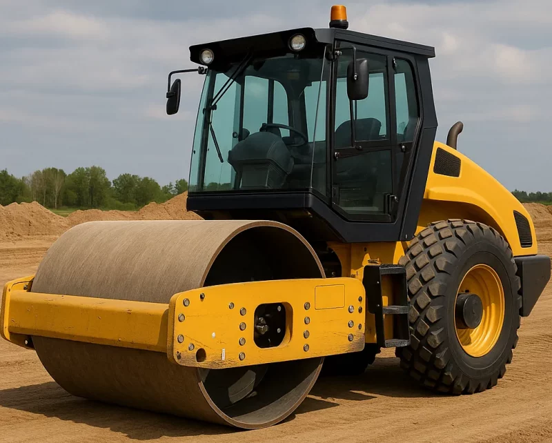 Надёжные помощники на стройке: особенности дорожных катков