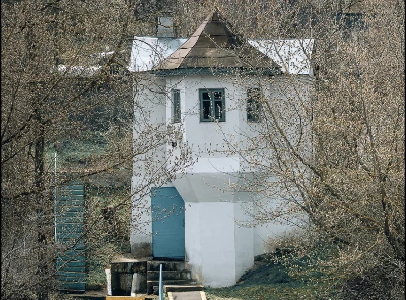 Гідралагічны пост у Гродне. Фота: Facebook-група "Гродна"