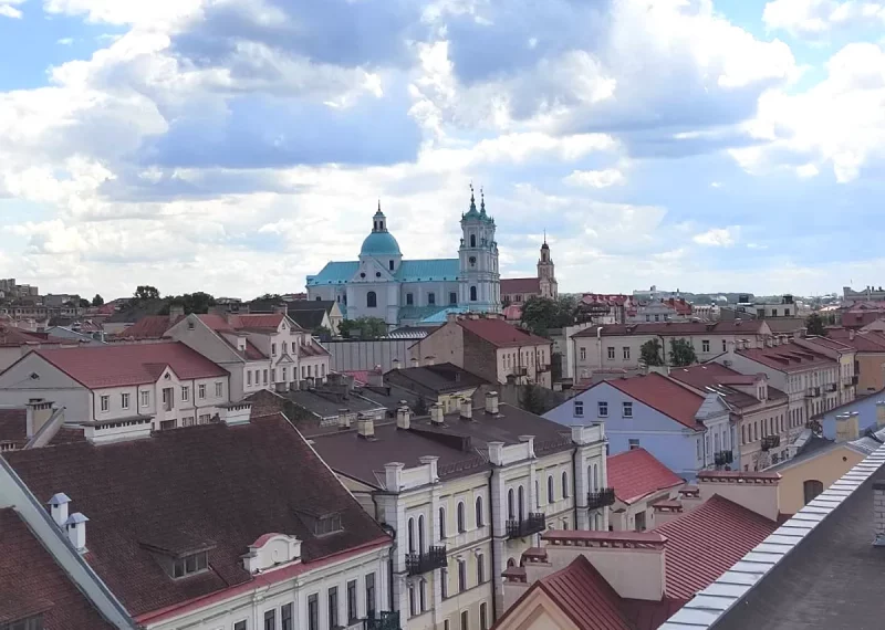 Да Дня горада па Гродне правядуць бясплатныя экскурсіі Исторический центр Гродно. Фото из архива Hrodna.life