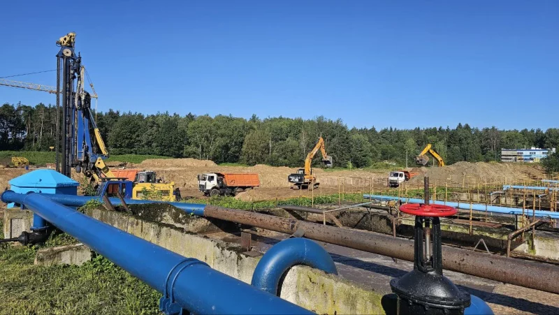 У Лідзе затармазілася рэканструкцыя ачыстных збудаванняў. Яны не спраўляюцца з нагрузкай — церпіць рака
