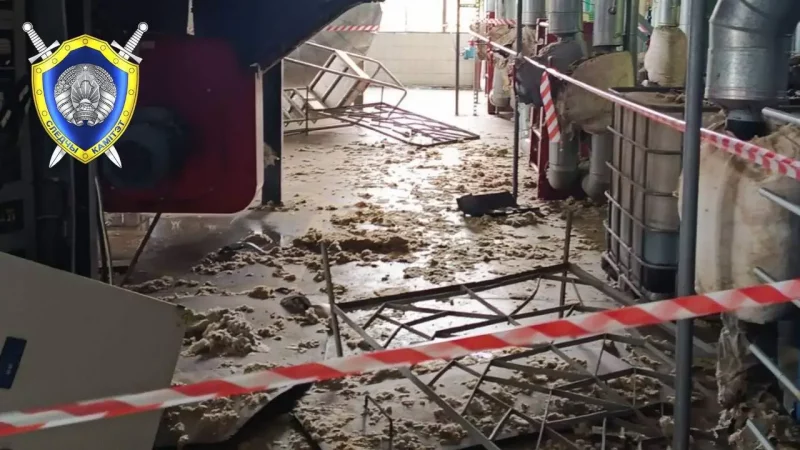 На «Хімвалакно» адбыўся выбух - адзін з супрацоўнікаў у шпіталі