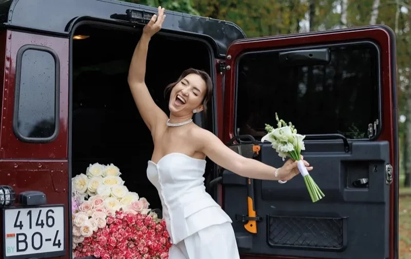 Гродзенская блогерка Леначка Лукашык выйшла замуж і расказала падрабязнасці свайго вяселля Блогерка Леначка Лукашык. Фота: instagram.com/lukashik_lenochka