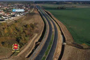 Больш за 32 тысячы тон асфальту. Стала вядома, калі адкрыюць новую дарогу да Альшанкі Дорога к Ольшанке в Гродно