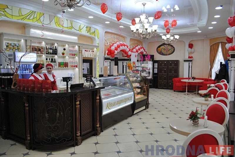 У цэнтры Гродна зачынілася фірмовая крама «Коммунарки» У цэнтры Гродна зачынілася фірмовая крама «Коммунарки»