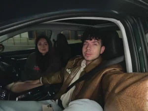 Яўгенія Тарасенка і Міхаіл Драгун. Фота: instagram.com/jennie.t/