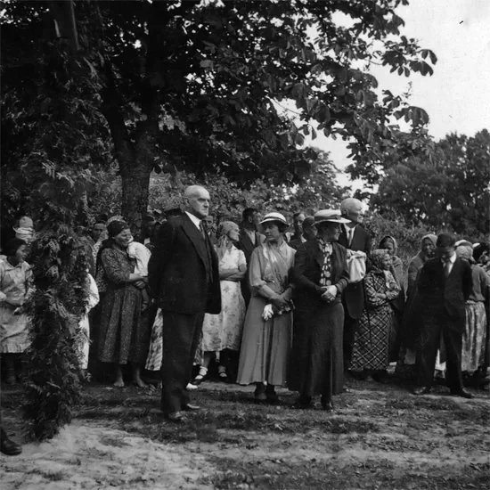 Раман Скірмунт у Парэччы. 1930-я гады. Крыніца: асабісты архіў аўтара