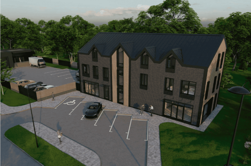 У Гродне пабудуюць новы офісны будынак. Раён не самы папулярны