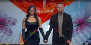 Як развіваюцца адносіны блогера з Гродна з "нявестай" з "Давай поженимся" Олег Тарасенко и невеста Анастасия. Скриншот Hrodna.life