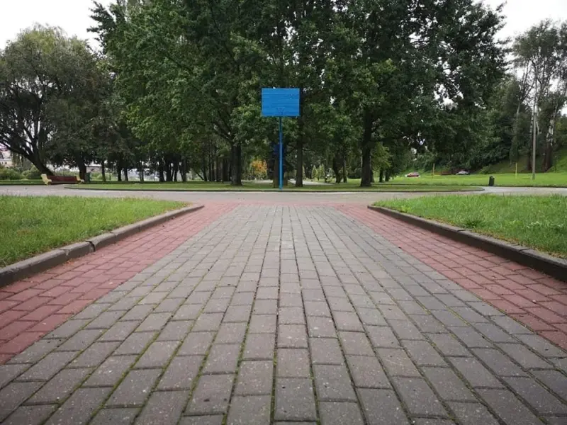 Сквер на Леванабярэжнай. Фота: Hrodna.life