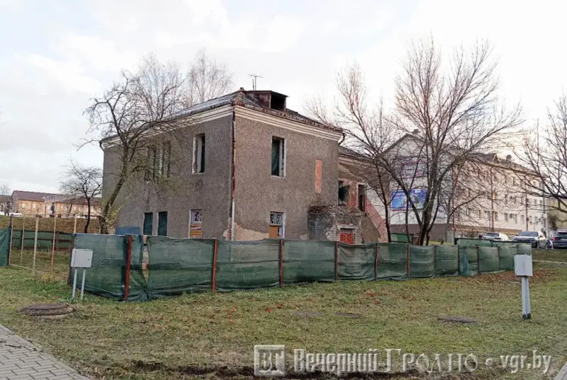 Дом на Будзённага, 52 у Гродне ў 2025 годзе. Фота: Вячэрні Гродна