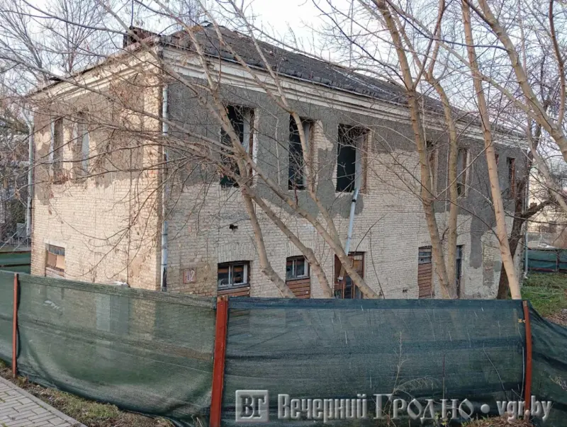 Дом на Будзённага, 52 у Гродне ў 2025 годзе. Фота: Вячэрні Гродна