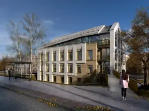 Праект перабудовы дома на Будзённага, 52 у Гродне. Фота: instagram.com/intelstock