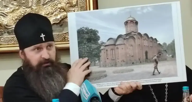 З'явіліся рэндэры храма Аляксандра Неўскага - царкву ўзводзяць у Вішняўцы